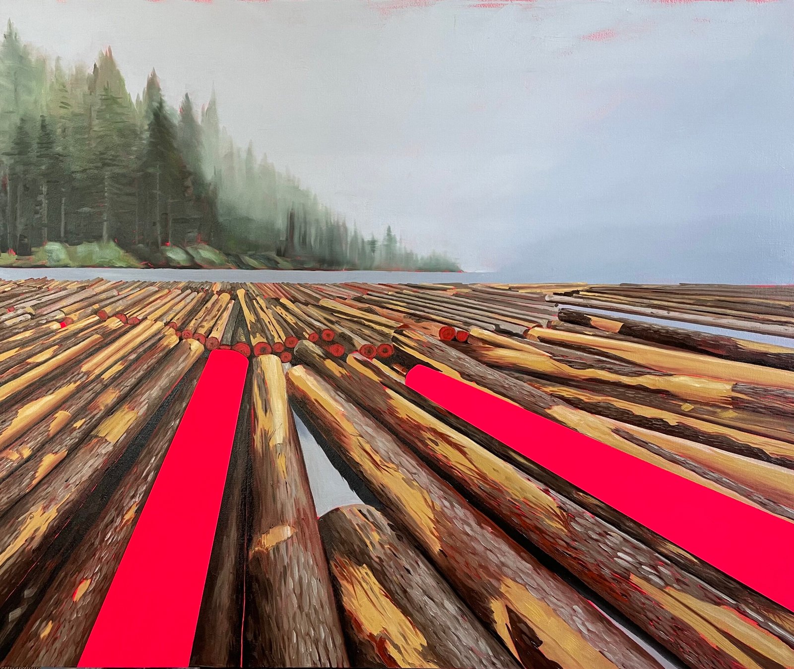 Currie_Rose_EdgeoftheIsland_oil_30x36_$2640 - Rose Currie