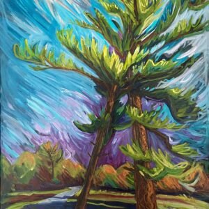 Edgar_Tricia_The Crossing Guards in Beach of Pines_acrylic_18x24_$540 - Patricia Edgar