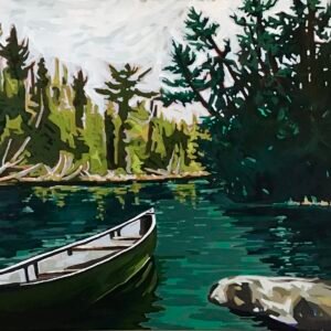 Lovell_Barbara-Jean_PeaceOnTheSaugeen_Acrylic_24x36_995 - Barbara-Jean Lovell