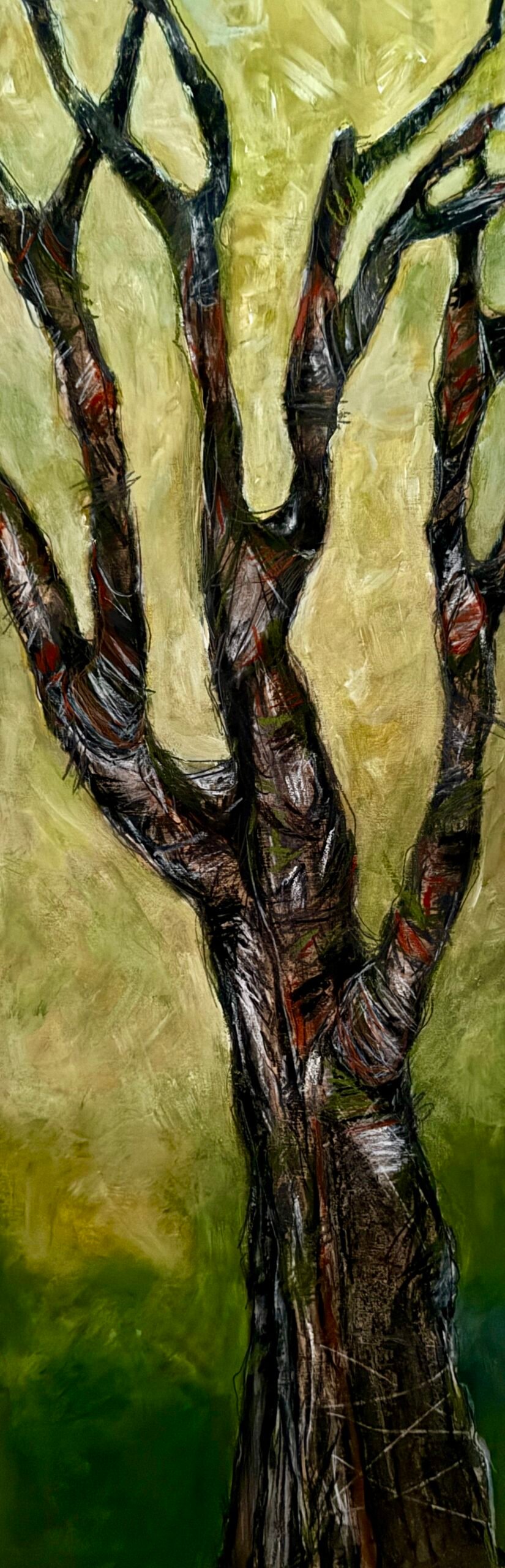 RoiMargot_ThePromseofSpring_acryliconboard_12X36_600 - Margot Roi